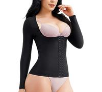 ZR98US Women Body Shaper Bodysuit Tummy Control Liposuction Compression Postpartum Reduce Extra Waistline Shapewear