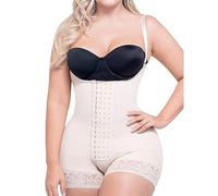 ZR98US Women Waist Trainer Tummy Control Shapewear Butt Lifter Body Shaper Open Crotch Bodysuit