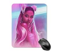 ZRCLXLVU Ariana Cat Girl Grande - Consola de escritorio silenciosa, soporte cómodo, alfombrilla de mouse para escuela, mouse sensible