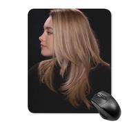 ZRCLXLVU Florence Pugh - Alfombrilla de mouse moderna para computadora, segura, antideslizante, superficie antideslizante, seguimiento de computadora portátil
