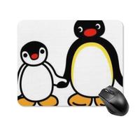 ZRCLXLVU Pin-gu - Alfombrilla de ratón higiénica ergonómica, sensible, profesional, ligera, para tareas de rendimiento, portátil, para la escuela