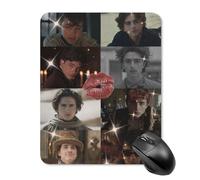 ZRCLXLVU Timothee Chalamet - Alfombrilla de mouse digital resistente a los chalamet, ultrafina, silenciosa, profesional, con revestimiento simple