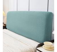 ZRCYXDW Elasticas Funda para Cabecero De Cama, Todo Incluido Funda Cabecero Cama Suave Extraíble Lavable Cubierta De Cabecera con Parte Inferior Elástica-verde-110-130cm