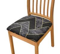 ZRCYXDW Estampada Fundas para Sillas De Comedor, Elástica Fundas Sillas De Comedor Pack De 2 Tapizado Fundas Protectoras para Sillas Lavable A Máquina-I-2 Piezas