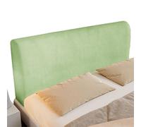 ZRCYXDW Suave Funda para Cabecero, Elástica Cubierta de Cabecera Extraíbles Todo Incluido Funda Protectora para Cabecero De Cama para Dormitorio-Verde-120-135cm(47.2-53.1in)