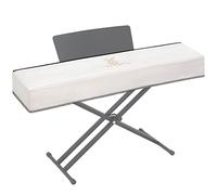 Zreephy Cubierta antipolvo para teclado de piano con apertura de soporte de música, diseño de cremallera, a prueba de polvo, compatible con teclados de pianos digitales Yamaha P35 P45 P48 P71 P85 P95
