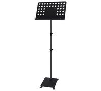 Zreephy Soporte profesional para partituras de orquesta con ruedas, soporte de metal alto para libros de música, teléfono celular, tablet, para teclado de piano, instrumentos de cuerda de viento