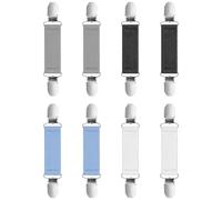 zrfgbxim 8 PcsClips de Cardigan, Clips de Suéter, Clips de Chal, Broches para Ropa, Hebilla de Cadena de Cuellos de Nailon Ajustables para Cintura, Cárdigan Mujeres Ropa Bufandas Vestidos Capas