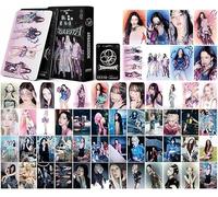ZRHMCJEN 55Pcs Aespa Photocards Supernova Aespa Armageddon Tarjetas Nuevo Álbum Photocard Aespa Cartel Tarjetas para Los Aficionados