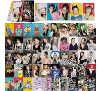 ZRHMCJEN 55Pcs Twice Lomo Tarjetas Kpop Twice Ready To Be Nuevo Álbum Photocards Twice Mini Lomo Postales para Fans