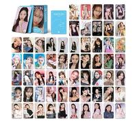 ZRHMCJEN 92Pcs Photocards Im Nayeon Pop Cards New Album Cards Collectpostales Nayeon 60 Cards 32 Stickers Mini Photo Cards/Na Abcd