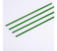 ZRHMCJEN Barrass Acrílicas, 5 Piezas de Barrass Acrílicas de Colores, Barras Acrílicas Sólidas, Barras Acrílicas Sólidas Transparentes de Colores, Palitos para Cake Pops/Green/5 * 200Mm