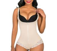 ZRHWSPD Fajas Reductoras Mujer Fajas Moldeadoras Reductoras y Moldeadoras for Mujer, Entrenador de Cintura, Vientre Plano, Control de Abdomen, Moldeador Corporal(Beige,S)