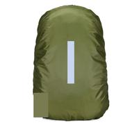 ZRHWSPD Funda Impermeable Mochila 30-40L Hiking Backpack Rain Cover with Reflective Strip Mountain Climbing Dust Waterproof Outdoor Bags Covers(Deep Green)