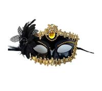 ZRHWSPD MáScara De Fiesta De Baile Máscara de baile de máscaras, máscara de encaje hueca, máscara de media cara, elegante for baile de máscaras, baile de graduación, Mardi Gras(Color-08)
