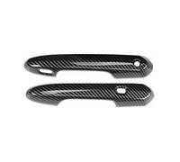 ZRHYRG Maneta De Portón Trasero Compatible con Lexus LX600 2022-2024: Manijas de puerta con diseño decorativo y protección antirrayas. Manilla Tirador Lateral(2 1Hole1Smart Carbon)