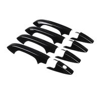 ZRHYRG Maneta De Portón Trasero Juego de 8 embellecedores para manijas de puertas de coche, adhesivos para manijas exteriores, compatibles con Honda CR-V 2007-2011-L48A Manilla Tirador Lateral