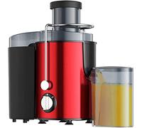 ZRQSMCX Máquina exprimidora, Boca Grande, tolva de alimentación Grande de 3” para Frutas y Verduras Enteras, fácil de Limpiar, Extractor centrífugo, Gratis, Motor de 500 W