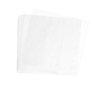 ZRUEWOT 120 unidades de papel de horno para freidora de aire caliente, 25 × 25 cm, dentado, papel para horno Ninja Combi 12 en 1, vaporizador de bambú, horno
