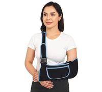 ZRUEWOT Cabestrillo Brazo Derecho Izquierdo Cabestrillo Hombro para Mujeres y Hombres Arnés para Brazo con Correas Ajustables Acolchadas