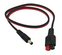 ZRUIDA Cable de extensión de enchufe de alimentación de 14 AWG CC de 5,5 mm x 2,1 mm para batería de respaldo del generador y panel solar plegable, puerto Anderson PowerPole compatible - 60 cm (5,5 x