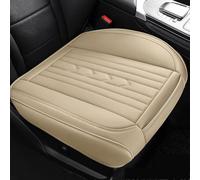 ZRVXTISX Cojines Asientos De Coche para Ferrari 488 Roma F8 SF90 812 360 F430 FF 575M, PU Cuero Conductor Asiento Protección Cojín Cómodo y Antideslizantes Accesorios Interior,B/Beige