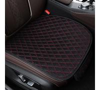 ZRVXTISX Cojines Asientos De Coche para Fiat Panda 2013-2015, Cojin Conductor Delanteros Impermeable Funda Asiento Delantero Interiores Accesorios,C/Black and Red