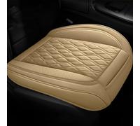 ZRVXTISX Cojines Asientos De Coche para VW Passat/Polo/Tiguan/Touareg/Touran/T-Cross/T-ROC/Up, Conductor CojíN Asiento Delanteros Soporte CóModo Antideslizantes Decorativos Accesorios,C/Beige