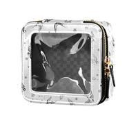 ZRWLUCKY Birds golondrina transparente bolsa cosmética organizador señoras traga pájaro patrón, Schwalbe Bird Model, Schwalbe Bird Model