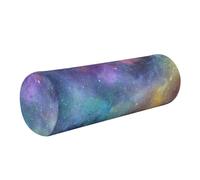 ZRWLUCKY Cosmic Spectrum Wonder - Almohada decorativa para cuello cervical, almohada cilíndrica redonda, almohada cilíndrica decorativa para la espalda