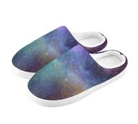 ZRWLUCKY Cosmic Spectrum Wonder - Pantuflas de casa para hombre y mujer, con espuma viscoelástica, acogedoras, para dormitorio, Cosmic Spectrum Wonder, 38/40 EU ancho
