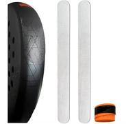 ZRZ Protector Pala de Padel Transparente - Pack de 2u nidades + overgrip MG de REGALO