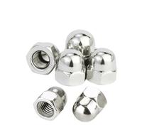 ZS Hardware Tuerca ciega abovedada hexagonal de acero inoxidable DIN1587 304