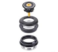 ZS44 - Rodamientos sellados para auriculares de bicicleta de 44 mm para tubos de dirección rectos de 1-1/8 pulgadas y cónicos, uso de bicicleta plegable de carretera de montaña