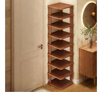 ZSCNYHMT Zapatero Vertical Estrecho, Zapatero para Espacios Pequeños, 8 Niveles Zapatero Ahorro De Espacio, para La Entrada, Armario, Dormitorio, Pasillo(10th Floor)