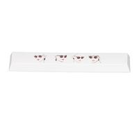 ZSDLKUTYR Tecla de Barra espaciadora PTB Duradera Mate sin decoloración, Teclas de Teclado mecánico DIY, Teclas de Barra espaciadora Universal de Colores Ricos con diseño de patrón único, (B)