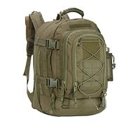 ZSearARMY Mochila táctica grande para hombre, mochila militar con sistema de bricolaje para viajes, trabajo, camping, caza, senderismo, deportes, Verde, L, Mochila táctica de viaje al aire libre,