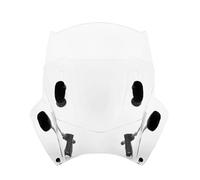 ZSEDWRU Deflector Viento Motocicleta Compatible con Trident para 660 2021 2022 22MM/28MM/25MM Accesorios De Motocicleta Deflector De Viento Parabrisas Carenado Cubierta Deflectora(Adjust Transparent)