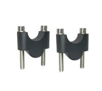 ZSEDWRU Elevadores Manillar Compatible con NC750X para NC700X para CBF600S 22 Mm 7/8" Accesorios para Montaje De Manillar Elevador Motocicleta Modificación Motocicletas(22mmBlack)