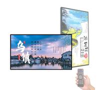 ZSETG Pantalla Publicitaria De Pared De 32 Pulgadas,Android 1+8 GB,Reproductor De Publicidad,1920X1080p,Pantalla Dividida Inteligente,Publicación Remota,Temporizador De Encendido Y Apagado 55inches