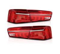 ZSGHJA Luces Traseras Para A6 C7 2012 2013 2014 2015 Freno Trasero Estacionamiento Señal De Giro Inverso Luz Marcha Led Coche Izquierda/derecha Piloto Freno Posterior(Rojo)