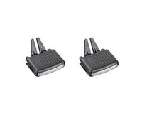 ZSGHJA Salpicadero Clip Ajuste Aire Acondicionado Salida ventilación Tablero Delantero para VW para Jetta para MK5 para Golf 5 para GTI R32 Salida Aire Acondicionado(2pcs Front Clip)