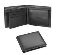 ZSHDTKWB Carteras de Mujer Men Billetera Classic Black Soft Purse Moned Pocket CED Credit CID Tuther-Negro-1