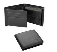 ZSHDTKWB Carteras de Mujer Men Billetera Classic Black Soft Purse Moned Pocket CED Credit CID Tuther-Black-2