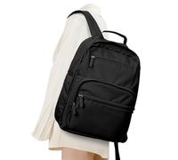 ZSHDTKWB Mochilas Escolares Bolsa Escolar Linda, Universidad, Mochila Simple, Protectora, Escuela Secundaria, Secundaria, Mochila Universitaria-Negro