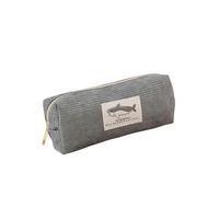ZSHDTKWB Pencil Case Bolsa De Bolígrafo De Lápiz De Estuche De Tiburón con Bolsas Organizadoras para Niñas Adolescentes Adolescentes Consultorio-1pcs Gris