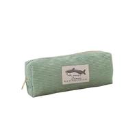 ZSHDTKWB Pencil Case Bolsa De Bolígrafo De Lápiz De Estuche De Tiburón con Bolsas Organizadoras para Niñas Adolescentes Adolescentes Consultorio-1pcs Verde