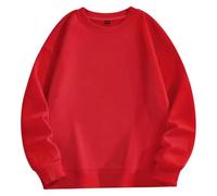 ZSHDTKWB Sudadera con Capucha Informal Holgada para Hombre, Color Sólido, Otoño E Invierno, Superventas, Cuello Redondo Unisex Sencillo Y Cómodo-6-s