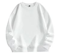 ZSHDTKWB Sudadera con Capucha Informal Holgada para Hombre, Color Sólido, Otoño E Invierno, Superventas, Cuello Redondo Unisex Sencillo Y Cómodo-1-l