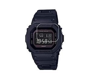 Zshion Protector de pantalla compatible con la serie CASIO GW-B5600, [dureza 9H] [Antiarañazos] [Antihuellas] Protector de pantalla de vidrio templado transparente [2 unidades]